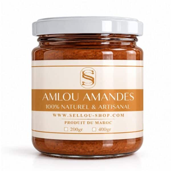 Amlou amandes beldi : amlou louz authentique