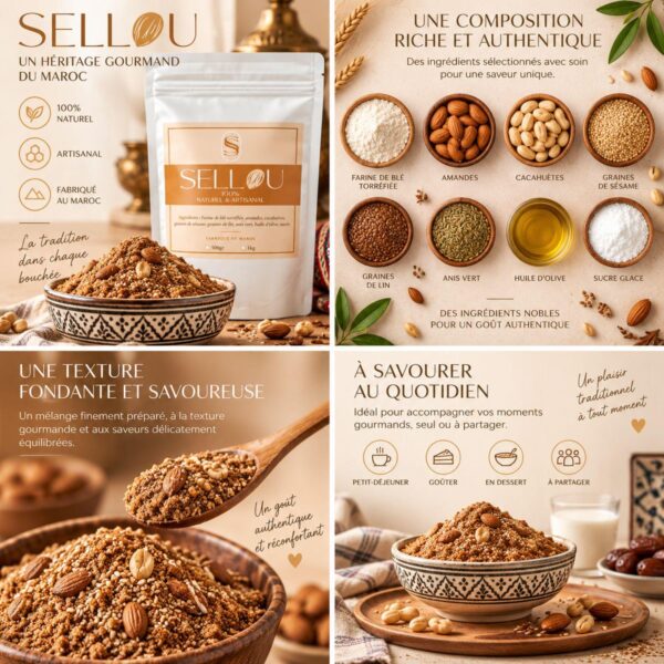 Les bienfaits du sellou marocain