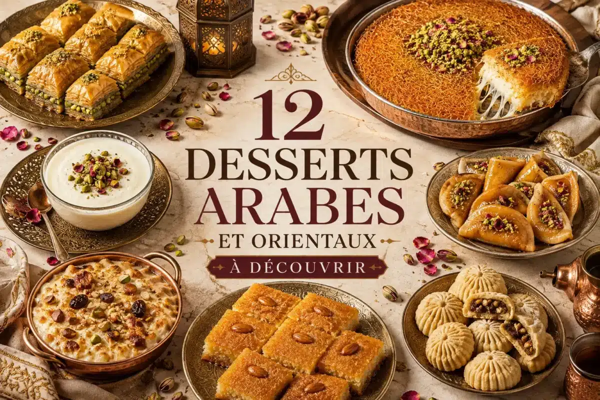 Dessert arabe : 12 incontournable à découvrir